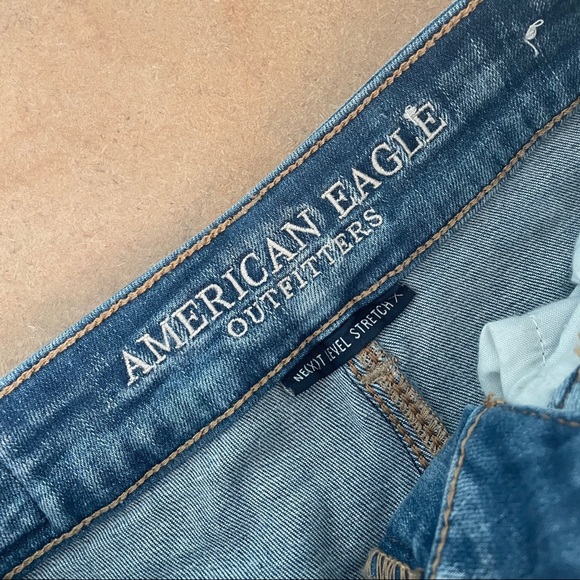 American Eagle Ripped Jean Skirt - Picture 5 of 6